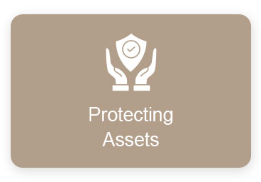 Protecting Assets Button